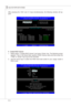 Page 106
C-4
Intel ICH10R SATA RAID▍MS-7522
Intel ICH10R SATA RAID▍MS-7522

After  pressng  the    and    keys  smultaneously,  the  followng  wndow  wll  ap-pear:
Create RAID Volume Select opton 1 Create RAID Volume” and press  key. The followng screen 
appears. Then  n the Name field, specfy a RAID Volume name and then press the 
 or  key to go to the next field.
Use  the  arrow  keys  to  select  the  RAID  level  best  suted  to  your  usage  model  n...