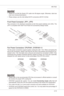 Page 31
Hardware Setup▍MS-7522

2-15
Hardware Setup▍MS-7522

Important
Please  do  not  fold  the  Seral  ATA  cable nto  90-degree  angle.  Otherwse,  data  loss 
may occur durng transmsson.
Please always use the Intel default SATA connectors (SATA1~6) first.
Front Panel Connector: JFP1, JFP2
Ths  connector  s  for  electrcal  connecton  to  the  front  panel  swtches  and  LEDs.  The 
JFP1 s complant wth Intel® Front Panel I/O...