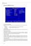 Page 50
3-8
BIOS Setup▍MS-7522
BIOS Setup▍MS-7522

advanced bioS featureS
Full Screen Logo Dsplay
Ths  tem  enables  ths  system  to  show  the  company  logo  on  the  boot-up  screen.  Set
-
tngs are:
[Enabled]  Shows a stll mage (logo) on the full screen at boot.
[Dsabled]  Shows the POST messages at boot.
Quck Bootng
Settng  the  tem  to  [Enabled]  allows  the  system  to  boot  wthn  10  seconds  snce  t  wll 
skp...