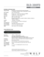 Page 2 
DLD-380FD
Specifications
DLD-380FD Laser HD Projection System
Display Technology 
   6th generation D-ILA
® devices (Direct-Drive Image Light Amplifier) 
0.7” (1920 pixels x 1080 pixels) x 3 (total no. of pixels: approx. 6.22 million)
V4K™ Resolution   3840 x 2160 [2160p] precision
Illumination  Blu-Escent™ laser, ~20,000 hours (eco mode), 24/7 capabilities
Performance  1600 ANSI lumens, ~150,000:1 native contrast ratio
Noise Levels   42dB SPL (eco mode), 48 dB SPL (normal)
Inputs   HDMI 1.4a (x2),...