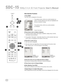 Page 47Menu Ope ration Procedures
1Pr ess ME NU
The main menu is dis pla yed onthe screen™f
2 Pr ess Cursor (/ )to Sel ect aSubmen u
•Asubm enu(pi cture adjust,input signal ,installation, displaysetup, function,
infor mation) maybe sel ected:
• If one sele cts“Inf orma tion”, inform ation about thecurr ently selectedvideo inpu t
and PCinput aredispla yed at the bottom ofthe menu™f
3 Pr ess OK orcurs or ( /)
•Sub �me nuitem isdispl ayed™f
• Sub �me nuitems vary dependi ngonthe input signal andthe picture...