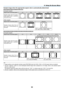 Page 10493
5. Using On-Screen Menu
Sample image when the appropriate aspect ratio is automatically determined
M403X/M363X/M323X/M283X/M333XS
[Computer	signal]
Aspect	ratio	of	incoming	signal4:35:416:9 15:916:10
Sample	image	when	the	appro-priate	 aspect	 ratio	is	automati-cally	determined
[Video	signal]
Aspect	ratio	of	incoming	signal4:3 Letterbox Squeeze
Sample	image	when	the	as-pect	 ratio	 is	automatically	 de-
termined
NOTE:	 To	display	 a	squeezed	 signal	prop-erly,	select	[16:9]	or	[WIDE	ZOOM]....