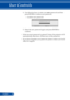 Page 6356
4. Use direction keys, to enter your new password and then 
press ENTER to confirm your password. 
 Confirm new password 
CONFIRM NEW SECURITY CODE
CHANGE PASSWORD
EXITENTER
5. Enter the new password again and press ENTER to 
confirm. 
 If the incorrect password is entered 3 times, the projector will 
automatically shut down. (When turn on the projector.)
 If you have forgotten your password, please contact your local 
office for support. 
English ... 
User Controls  