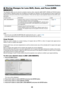 Page 6449
⓭ Storing Changes for Lens Shift, Zoom, and Focus [LENS 
MEMORY]
The	adjusted	values	can	be	stored	in	projector	memory	when	using	the	LENS	SHIFT,	ZOOM	and	FOCUS	buttons	
of	the	projector.	Adjusted	values	can	be	applied	to	the	signal	you	selected.	This	will	eliminate	the	need	to	adjust	lens	
shift,	focus,	and	zoom	at	the	time	of	source	selection.	There	are	two	ways	to	sav e	adjusted	values	for	lens	shift,	zoom,	
and	focus.
Function	nameDescriptionpage
REF.	LENS	MEMORYAdjusted	values	common	to	all	input...