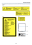 Page 9vii
•	 The	caution	label	and	the	explanatory	label	s	of	the	CLASS	3R	LASER	PRODUCTS	are	stuck	on	the	below	indicated	
positions.
Label	1
Label	2Label	3
Label 3 Label 1
Label 2
Important Information  