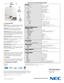 Page 4     UNIQUE FEATURES 
3D Reform™ allows you to square the image by adjusting 
horizontally, vertically or diagonally when the projector cannot 
be placed parallel or perpendicular to the screen
Virtual Remote Used via a network connection (wired/
wireless), you can control the projector directly from a 
computer without the need for additional control cables.
Variable audio-out enables the remote control to be used 
to adjust volume of self-powered external speakers that are 
connected to the projector....