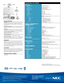 Page 4UNIQUE  FEATURES                                                         
3D Reform™ allows you to square the image by adjust-
ing horizontally, vertically or diagonally when the 
projector cannot be placed parallel or perpendicular 
to the screen
Advanced AccuBlend™ ensures detailed images when 
non-native resolution sources are connected to the 
projector
AutoSense™ automatically syncs with any computer 
signal and features one-touch image optimization
64-step image magnification with location control...