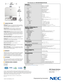 Page 4     UNIQUE FEATURES 
3D Reform™ allows you to square the image by adjusting 
horizontally, vertically or diagonally when the projector cannot 
be placed parallel or perpendicular to the screen
Virtual Remote Used via a network connection (wired/
wireless), you can control the projector directly from a 
computer without the need for additional control cables.
Variable audio-out enables the remote control to be used 
to adjust volume of self-powered external speakers that are 
connected to the projector....