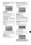 Page 178Sp-33
Ajuste del número de identificación
Cuando utilice más de uno de estos monitores, esta función
ajustará los números de identificación para que las
operaciones del mando a distancia no hagan que funcionen
al mismo tiempo múltiples monitores.
Ejemplo: Ajuste “2”
En “NUMERO ID” del menú “OPCION3”, seleccione “2”.
SEL. ADJ. RETURN
OPCION 3 3 / 4
      PAG. ANTERIOR
TEMPORIZADOR
MODO PWR. ON
BLOQUEO CONT
IR REMOTO
LAZO 
ID REMOTO
NUMERO ID
VIDEO WALL
      PAG. SIGUIEN.:   OFF 
:   ON 
:   OFF
:   ALL
:...