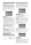Page 220It-26
Menu delle impostazioni Option2
Nel MENU PRINCIP. impostate su “ON” la funzione
“ADVANCED OSM”.
Impostazione della funzione risparmio
energia per le immagini del computer
La funzione di risparmio energia riduce automaticamente
il consumo energetico del monitor se non vengono effet-
tuate operazioni per un periodo di tempo definito.
Esempio: Attivazione della funzione di risparmio
energia
In “RISP. ENERGIA” nel menu “OPTION2”, selezionate
“ON”.
SEL. ADJ.  INVIO
OPTION 2 2 / 4
      PAG. PREC
RISP....