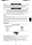 Page 49Español
Español-1
ADVERTENCIA
PELIGRO
PELIGRO: PARA REDUCIR EL RIESGO DE DESCARGAS ELÉCTRICAS, ASEGÚRESE DE QUE EL CABLE DE ALIMENTACIÓN
ESTÁ DESCONECTADO DEL ENCHUFE DE PARED. PARA ASEGURARSE COMPLETAMENTE DE QUE NO LLEGA
CORRIENTE A LA UNIDAD, DESCONECTE EL CABLE DE ALIMENTACIÓN DE LA TOMA DE CA. NO RETIRE LA
CUBIERTA (O LA PARTE TRASERA). EL MONITOR NO CONTIENE PIEZAS QUE DEBA MANIPULAR EL USUARIO.
DEJE QUE SEA EL PERSONAL DE SERVICIO CUALIFICADO QUIEN SE ENCARGUE DE LAS TAREAS DE SERVICIO.
Este...