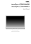 Page 1AccuSync LCD22WMGX
AccuSync LCD24WMCX
User’s Manual
 