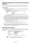 Page 4English-2
Canadian Department of Communications Compliance
Statement
DOC: This Class B digital apparatus meets all requirements of the Canadian Interference-Causing Equipment Regulations.
C-UL: Bears the C-UL Mark and is in compliance with Canadian Safety Regulations according to CAN/CSA C22.2 No. 60950-1.
FCC Information
1. Use the attached specified cables with the MultiSync 70GX2 Pro (L175GG), 90GX2 Pro (L195GH) colour monitor so as
not to interfere with radio and television reception.
(1) The power...