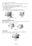 Page 10English-8
8. Connect the power cord to the power outlet (Figure E.1).
NOTE:If you have difficulty removing the cable cover, please push the lower opening upward to remove it, as show in
Figure E.2.
NOTE:Please refer to Caution section of this manual for proper selection of AC power cord.
9. Turn on the monitor with the front power button and the computer (Figure E.1).
10. No-Touch Auto Adjust automatically adjusts the monitor to optimal settings upon initial setup for most timings.
For further...