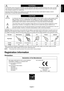 Page 3
English
English-1
WARNING
CAUTION
CAUTION: TO  REDUCE THE RISK OF ELECTRIC SHOCK, MAKE SURE POWER CORD IS UNPLUGGED FROM
W ALL SOCKET. TO FULLY DISENGAGE THE POWER TO THE UNIT, PLEASE DISCONNECT THE
POWER CORD FROM THE AC OUTLET. DO NOT REMOVE COVER (OR BACK). NO USER
SERVICEABLE PARTS INSIDE. REFER SERVICING TO QUALIFIED SERVICE PERSONNEL.
This symbol warns user that uninsulated voltage within the unit may have\
 sufficient magnitude to cause
electric shock. Therefore, it is dangerous to make any kind...