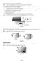 Page 10
English-8
8. Connect the power cord to the power outlet (Figure E.1).
NOTE: Please refer to  Caution section of this manual for proper selection of AC power cord.
9. The Vacation Switch on the back side of the monitor, near the AC inlet, must be turned on. Turn on the monitor with the front power button and then the computer ( Figure E.1).
NOTE: The Vacation Switch is a true on/off switch. If this switch is on the OFF position, the monitor cannot be t\
urned on
using the front button. DO NOT switch...