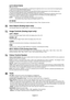 Page 14English-12
AUTO BRIGHTNESS
OFF: No function.
1: Adjusts the brightness automatically, by detecting the brightness level of your environment and adjusting the
monitor with the best BRIGHTNESS setting*
1.
2: Adjusts the brightness automatically for the best BRIGHTNESS setting based on the white display area.
The environmental brightness sensor (Ambibright sensor) has no function.
3: Adjusts the brightness automatically for the best brightness setting by detecting the brightness level of your
environment...