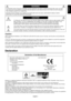 Page 3English
English-1
WARNING
CAUTION
CAUTION:TO REDUCE THE RISK OF ELECTRIC SHOCK, MAKE SURE POWER CORD IS UNPLUGGED FROM
WALL SOCKET. TO FULLY DISENGAGE THE POWER TO THE UNIT, PLEASE DISCONNECT THE
POWER CORD FROM THE AC OUTLET.DO NOT REMOVE COVER (OR BACK). NO USER
SERVICEABLE PARTS INSIDE. REFER SERVICING TO QUALIFIED SERVICE PERSONNEL.
This symbol warns user that uninsulated voltage within the unit may have sufficient magnitude to cause
electric shock. Therefore, it is dangerous to make any kind of...