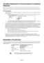 Page 4English-2
Canadian Department of Communications Compliance
Statement
DOC: This Class B digital apparatus meets all requirements of the Canadian Interference-Causing Equipment Regulations.
C-UL: Bears the C-UL Mark and is in compliance with Canadian Safety Regulations according to CAN/CSA C22.2 No. 60950-1.
FCC Information
1. Use the attached specified cables with the MultiSync LCD2190UXp colour monitor so as not to interfere with radio and
television reception.
(1) The power supply cord you use must have...