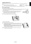 Page 45English-43
English
Installing a Monitor Arm
Commercially-available monitor arms that conform to VESA standards (200 mm x 100 mm pitch) can be attached to the
monitor.
TIP:•Select an arm that can fully support the monitor.
•Make sure that the buttons are not pressed against tables, etc.
NOTE:This monitor satisfies various specification requirements in the state where the stand is attached.
How to detach the stand
Install a monitor arm in accordance with the following.
1. Turn off the power to the monitor,...