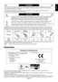 Page 3
English
English-1
WARNING
CAUTION
CAUTION: TO REDUCE THE RISK OF ELECTRIC SHOCK, MAKE SURE POWER CORD IS UNPLUGGED FROM
WALL SOCKET. TO FULLY DISENGAGE THE POWER TO THE UNIT, PLEASE DISCONNECT THE
POWER CORD FROM THE AC OUTLET.DO NOT REMOVE COVER (OR BACK). NO USER
SERVICEABLE PARTS INSIDE. REFER SERVICING TO QUALIFIED SERVICE PERSONNEL.
This symbol warns user that uninsulated voltage within the unit may have\
 sufficient magnitude to cause
electric shock. Therefore, it is dangerous to make any kind of...