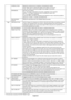 Page 22
English-20
V.RESOLUTION  Adjusts the vertical size by increasing or decreasing the setting. Press “Right” button to expand the height of the image on the scre\
en.
 Press “Left” button to narrow the height of the image on the scree\
n.
EXPANSION Sets the zoom method.  FULL: The image is expanded to full screen, regardless of the resolution\
.
 ASPECT: The image is expanded without changing the aspect ratio.
 OFF: The image is not expanded.
 CUSTOM: When CUSTOM is selected as the Expansion mode, it...