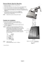 Page 10
English-8
Figure S.1
Remove Monitor Stand for Mounting
To prepare the monitor for alternate mounting purposes:
1.  Disconnect all cables.
2.  Place hands on each side of the monitor and lift up to the highest posit\
ion.
3.  Place monitor face down on a non-abrasive surface (Figure S.1).
4.  Place one hand around the base and one hand on the Quick Release Lever. \
 Push and hold the Quick Release Lever in the direction indicated by the \
arrows 
(Figure S.1 ).
5.  Lift up the stand to unhook it from the...