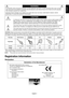 Page 3English
English-1
WARNING
CAUTION
CAUTION: TO REDUCE THE RISK OF ELECTRIC SHOCK, MAKE SURE POWER CORD IS UNPLUGGED FROM
WALL SOCKET. TO FULLY DISENGAGE THE POWER TO THE UNIT, PLEASE DISCONNECT THE
POWER CORD FROM THE AC OUTLET. DO NOT REMOVE COVER (OR BACK). NO USER
SERVICEABLE PARTS INSIDE. REFER SERVICING TO QUALIFIED SERVICE PERSONNEL.
This symbol warns user that uninsulated voltage within the unit may have sufficient magnitude to cause
electric shock. Therefore, it is dangerous to make any kind of...