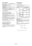 Page 20
English-18
NORMAL: Displays the aspect ratio the same as it is sent
from the source.
FULL:  Fills entire screen.
WIDE:  Expands a 16:9 letter box signal to fill entire screen.
ZOOM (DYNAMIC):  Expands a 4:3 pictures to fill the entire
screen with non-linearity. Some of the outside image area
will be cut off due to expansion.
ZOOM
The image can be expanded beyond the active display area.
The image which is outside of active display area is not
shown.
ZOOM
ZOOM
Using Power Management
The LCD monitor...