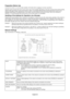 Page 34
English-32
Preparation Before Use
Connect the monitor to a commercially available LAN cable before engagin\
g in browser operations.
Operation with a browser that uses a proxy server may not be possible de\
pending on the type of proxy server and the setting
method. Although the type of proxy server will be a factor, it is possible that items that have actually been set will not be
displayed depending on the effectiveness of the cache, and the contents set from the browser may not \
be reflected in...