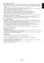 Page 25English-23
English
NOTE 1: CREATING A SCHEDULE
Using the “SCHEDULE” function allows you to set up to seven different scheduled time intervals when the LCD Monitor will be activated.
You can select the time the monitor turns on and turns off, the day of week the monitor is activated, and which input source the monitor will
use for each scheduled activation period. A check mark in the box next to the number of the schedule indicates that the selected schedule
is in effect.
To select which schedule to set,...