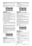 Page 74Fr-26
ROTATION PIX
Cette fonction permet permet de régler le décalage de
l’image.
Exemple: Réglage de “ROTATION PIX” sur “AUTO2”
Sur “ROTATION PIX” dans le menu “LONGUE DURÉE”,
sélectionnez “AUTO2”.
SEL. ADJ. RETOUREXIT
LONGUE DURÉE
PLE
ROTATION PIX
INVERSION
SCREEN WIPER
FOCUS LEGER:   AUTO 
:   AUTO2 
:   ARRET
:   ARRET
:   ARRET
Informations
 Réglages de ROTATION PIX
ARRET: Le mode Rotation PIX n’est pas en fonction.
Ceci est le réglage par défaut lorsque RGB est entré.
AUTO1: L’image se déplace de...