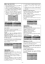 Page 78Fr-30
 Pour régler MULTI INPUT
•Réglez la touche INPUT sur “MULTI”, puis appuyez
sur la touche MENU/ENTER.
“PROG. MULTI ECRANS” apparaît à l’écran.
•Utilisez les touches  et  pour sélectionner “MODE
MULTI”, puis utilisez les touches 
 et   pour choisir
dans “SIMPLE”, “CÔTE A  CÔTE1~3” et “IMAGE
DANS IMAGE (BAS GCH~HT GCH)”.
•Utilisez les touches  et  pour sélectionner
“PRINCIPAL”/ “SOUS” et “GAUCHE”/“DROITE”,
puis utilisez les touches 
 et  pour choisir dans
“VIDEO1~3”, “HD/DVD1~2” et...