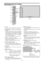 Page 105Sp-10
VIDEOVIDEO 1VIDEO 2VIDEO 3AUDIO 1DVD1 / HD1
R(MONO)LY Cb/Pb Cr/Pr
RGB2 / DVD2 / HD2
RGB 1
R/
VD G/ B/
HD
DV I
  (
Digital  RGB)
AUDIO 2R(MONO)L
AUDIO 3R(MONO)L
Cr/Pr Y Cb/Pb
RGB 3
B D C
E
F
G
H
I
J
KExternal Control
I N OUTREMOTE
A
AAC IN
Aquí debe conectar el cable de alimentación incluido.
BEXT SPEAKER L y R(altavoces externos izquierdo
y derecho)
Aquí debe conectar los altavoces (opcionales).
Mantenga la polaridad correcta. Conecte el cable 
(positivo) del altavoz al terminal  EXT SPEAKER
y el...