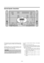 Page 15E-10
External Speaker Connections
External speakers may be connected to the plasma monitor
to reproduce sound from VIDEO, DVD or RGB signal
sources.
External speakers may be connected directly to the
SPEAKERS terminals or indirectly by connecting a stereo
system amplifier to the audio outputs.
CAUTION: Unplug the plasma monitor and all
connected components before connecting external
speakers. Use only speakers with 6-ohm impedance and
a power input rating of 7 watts or more.
RGB 3(
Digital RGB)
RGB 1...