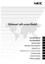 Page 1Operation Manual
 (Enhanced split screen Model)
Printed in JapanARE1457-A
(Enhanced split screen Model)
Operation Manual
Betriebshandbuch
Mode d'emploi
Manual de funcionamiento
Manuale d'uso
Руководство по эксплуатации
Bruksanvisning
İşletim Elkitabı
δηγίες 	ρήσηςNEC and the NEC logo are registered trademarks of
NEC Corporation
Printed on recycled paper
 