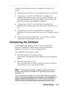 Page 21 
Getting Started  1-13 
Continue to the following sections to complete the setup of your 
system: 
! “Introducing the Software” to get acquainted with system software. 
! “Connecting to Your PC via USB Cable” to configure the 
MobilePro for synchronization with your host PC using the USB 
port. The MobilePro ships with the USB PC Connect cable. The 
default PC Connection is through the USB port. 
! “Connecting to Your PC via Serial Cable” to configure the 
MobilePro for synchronization with your host PC...