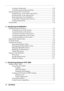 Page 4 
iv Contents 
Creating a Partnership ................................................................... 1-30 
Verifying Synchronization Settings............................................... 1-31 
Synchronizing with Your Host PC ......................................................... 1-32 
Synchronizing via the USB or Serial Port ..................................... 1-32 
Synchronizing via the Infrared Port............................................... 1-32 
Resynchronizing Your MobilePro...