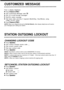 Page 16CUSTOMIZED MESSAGE
From a display telephone:
b Press Feature (FNC)
b Dial Customized Message code 73
b Dial 5 to scroll through messages
b Dial  # to select message
b Dial return date and time if required (Month/Day, Hour/Minute, using
4-digit, 
24-hour clock)
b Press Feature (FNC)
NOTE:  When your telephone  is set for  Do Not Disturb,  other display telephones will receive
your message upon calling your station.
STATION OUTGOING LOCKOUT
CHANGING LOCKOUT CODE
b Press Speaker
b Dial Lockout Change access...