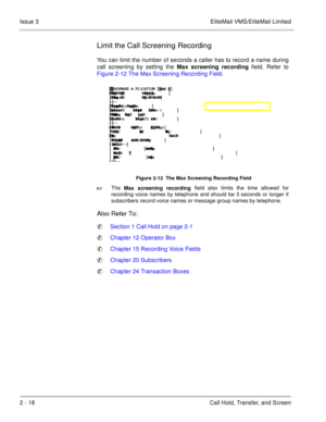 Page 962 - 1 8   Call H old , T ra nsfe r, a nd  Scre en
Li m it t he C all Scr een in g Rec ordi ng

 
 
 
 
   	 	  	
\f
 	\f \b 
  
 C5C 
 