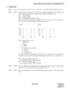 Page 163NDA-24305 CHAPTER 5
Page 145
Revision 1.0
SIMULTANEOUS VOICE AND DATA TRANSMISSION-PRI
3. Programming
STEP 1: ASYD - System Data 1, Index 16, bits 0-4: Place one - to five-digit station numbers in service. 
STEP 2: ASDT - Assign Tenant No., Station No., LEN, and the Telephone Equipment Class (TEC) to the
station. Also, assign the Service Feature Class and Route Restriction Class.
TN: Tenant Number
STN: Station Number
LEN: Line Equipment Number (6 digits)
The LEN of the data extension is assigned as TEC...