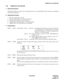 Page 171NDA-24305 CHAPTER 5
Page 153
Revision 1.0
THREE-WAY CALLING-PRI
T-38 THREE-WAY CALLING-PRI
1. General Description
This feature enables any station user to add another party to an existing ISDN network connection, establishing
a Three-Way conference.
2. Operating Procedure
1. Place the original party on hold.
2. Press the hookswitch; receive Special Dial Tone.
3. Dial the desired number; receive an answer.
4. Announce the conference and press hookswitch again.
5. THREE-WAY CALLING-PRI is now established....