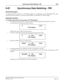 Page 138NEAX2400 IPX ISDN Features and Specifications
NDA-24311, Issue 1
Page 123
Synchronous Data Switching - PRI S-87
S-87  Synchronous Data Switching - PRI
General Description
A synchronous DTE connected to a Dterm/Data Adapter can communicate via the NEAX2400 IPX with a
synchronous DTE connected to a synchronous Data Module or synchronous Dterm/Data Adapter.
Operating Procedure
To originate a data call from the sync./async. Dterm/Data Adapter
1. Press the DATA key on the Dterm. The LED above the key...