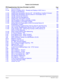 Page 9NEAX2400 IPX ISDN Features and SpecificationsPage ivNDA-24311, Issue 1
Feature List (Continued)
PRI Supplementary Services (Provided  by AT&T)Pag e
A-77 Accunet Access  . . . . . . . . . . . . . . . . . . . . . . . . . . . . . . . . . . . . . . . . . . . . . . . . . . 138
A-136 Advice of Charge (AOC) - Receipt and Display of AOC from a
Foreign Q-SIG Network  . . . . . . . . . . . . . . . . . . . . . . . . . . . . . . . . . . . . . . . . . . . . 139
C-103 Calling Party Recognition Service (CF - All...