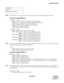 Page 315NDA-24306 CHAPTER 4
Page 287
Revision 1.0
SYSTEM STARTUP
Note 1:
To initially start up the system, the data below must be at least assigned in the following nodes:
1.
ASYD SYS1
INDEX 62, bit 6-7 (ACT/ST BY Changeover at Routine Diagnosis)
INDEX 86, bit 2-3 (Fault Recovery on TRK Ineffective Hold Detection)
INDEX 87 (Routine Diagnosis Program Start Time (Hour))
INDEX 88 (Routine Diagnosis Program Start Time (Minute))
INDEX 89 (Items of Routine Diagnosis)
INDEX 90 (Items of Routine Diagnosis)
ASYDL SYS1...