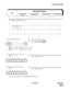 Page 109NDA-24307 CHAPTER 3
Page 81
Issue 1
SYSTEM MESSAGES
This message displays when the system detects a fault, such as input clock all down or output clock down in
the PLO/CLK cards (both systems).
➀ Detected PLO number
Note 1:For CLK in TSWM1 (used in LN only).
Note 2:For PLO in TSWM0 (used in LN only).
➁ Valid Information bit for Scan 
Data 1
➂ Valid Information bit for Scan 
Data 2
See Chapter 4 for the Circuit Card Replacement Procedure.
1: XXXX XXXX XX00 0000 2: 0000 0000 0000 0000 3: 0000 0000 0000...