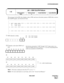 Page 119NDA-24307 CHAPTER 3
Page 91
Issue 1
SYSTEM MESSAGES
This message (for the ISW only) displays when a TSW card (one of the dual systems) of ISW fails to receive
the CLK/FH signals, sent from the LN side.
➀ TSW detected as faulty
➁,➂ Details on the fault (TSW No. 0 
side)
➁
➂
Note 1:This data is displayed when b0 of ➀ is set as “1.”
Note 2:For more information on each lamp, refer to the “Circuit Card Manual.”
1: XX00 XXXX XXXX 0000 2: 0000 0000 0000 0000 3: 0000 0000 0000 0000
➀  ➁ ➂
➃ ➄
4: 0000 0000 0000...