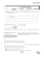 Page 123NDA-24307 CHAPTER 3
Page 95
Issue 1
SYSTEM MESSAGES
This message (for the ISW only) displays when LN → ISW CLK/FH failure has recovered and issues the [1-
X, 1-Y] system messages.
➀ TSW detected as fault recovery
Note:When fault recovery is detected in both No. 0/No. 1 system, “1” is set in b0 and b1 simultaneously.
➁,➂ Details on the recovered traffic 
(TSW No. 0 side)
➁
➂
Note 1:This data is displayed when b0 of ➀ is set as “1.”
Note 2:For more information on each lamp, refer to the “Circuit Card...