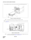 Page 380CHAPTER 4 NDA-24307
Page 352
Issue 1
UNIT/CIRCUIT CARD REPLACEMENT PROCEDURE
Figure 4-23   Extraction of CPR from LPM
STEP 7 Disconnect the fan cable from the connector in the backbone of CPR.
Note:The Cooling Fan is located in the backbone of CPR and the cable connector lies in its right side. Refer
to Figure 4-24.
Figure 4-24   Rear View of CPR
STEP 8 Loosen the two screws fastening the box that contains the fan inside. Slightly lift the box and
remove it from the CPR. Refer to Figure 4-24 and Figure...