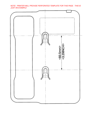 Page 286NOTE:  PRINTER WILL PROVIDE PERFORATED TEMPLATE FOR THIS PAGE.  THIS IS 
JUST AN EXAMPLE    